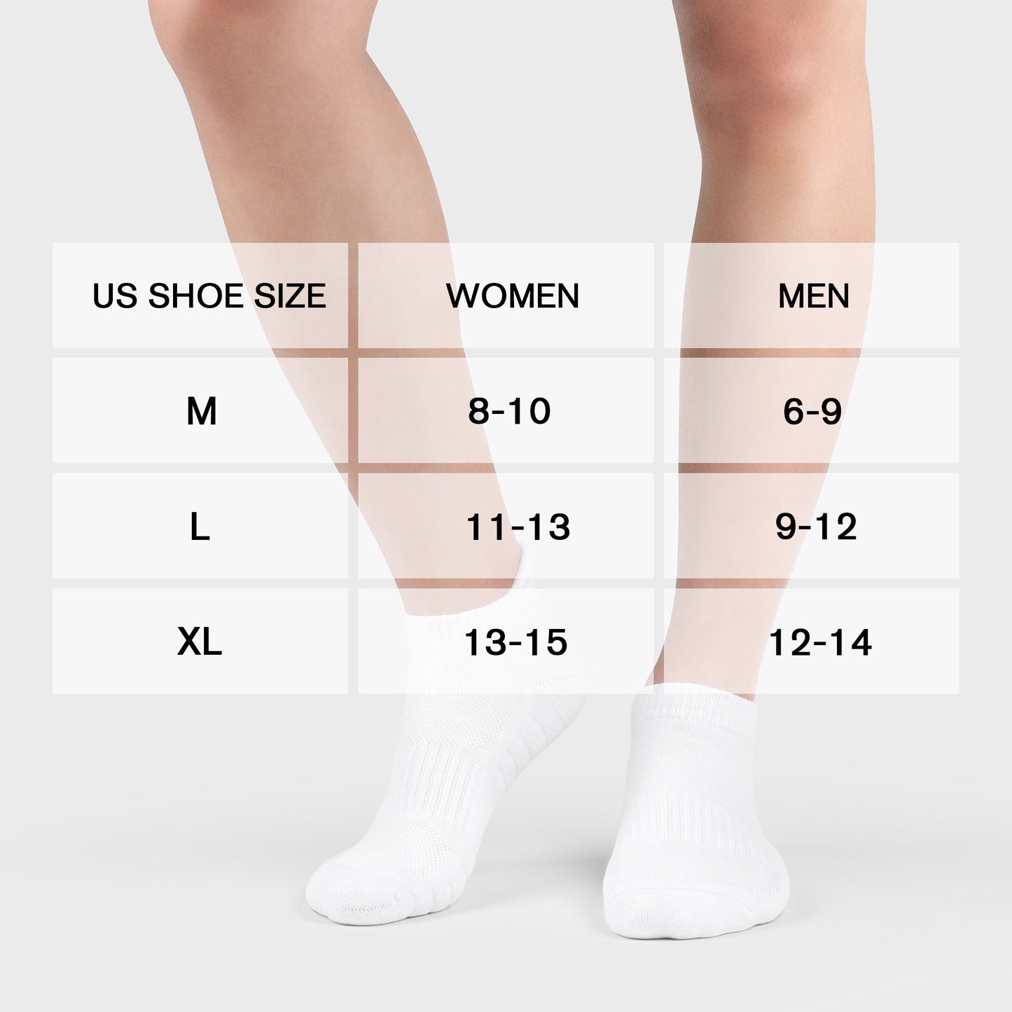 6 Pack Men's Ankle Socks Athletic Socks with Cushion Low Cut Socks Sports Socks for Women Men 6-9/9-12/12-14